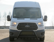 Ford Transit 2014– Kængurubøjle WT003 Black (rustfrit stål) foto 2