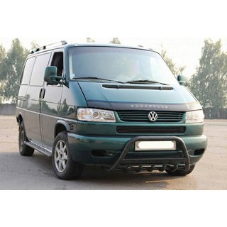 Frontbøjle WT004 Black (rustfrit stål) Volkswagen T4 Caravelle/Multivan 1990–2003 foto 1