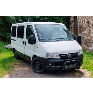 Kængurubøjle WT003 Black (rustfrit stål) Peugeot Boxer 1994–2006 foto 1