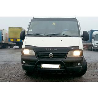 Kængurubøjle WT003 Black (rustfrit stål) Peugeot Boxer 1994–2006 foto 2