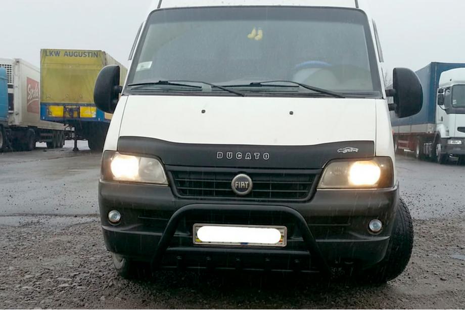 Peugeot Boxer 1994–2006 Kængurubøjle WT003 Black (rustfrit stål) Foto 2