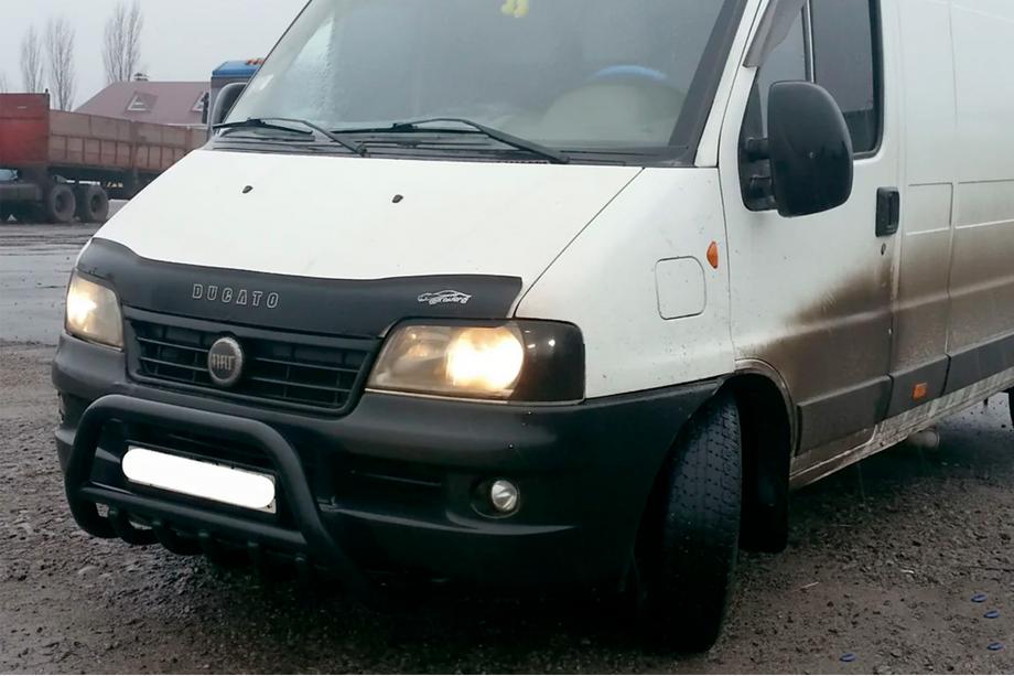 Peugeot Boxer 1994–2006 Kængurubøjle WT003 Black (rustfrit stål) Foto 3