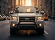 Ford Ranger 2007–2011 Bullbar WT003 Black (rustfrit stål) foto 3