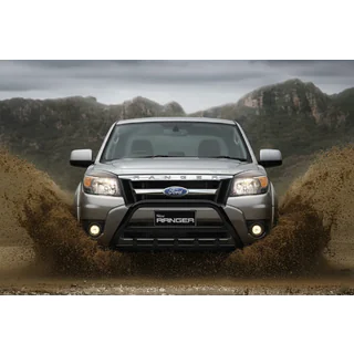 Bullbar WT003 Black (rustfrit stål) foto 1