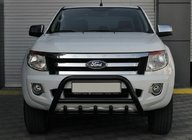 Ford Ranger 2011–2022 Frontbøjle WT003 Black (rustfrit stål) foto 1