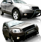 Geely Emgrand X7 2011– Kængurubøjle WT003 Black (rustfrit stål) foto 1