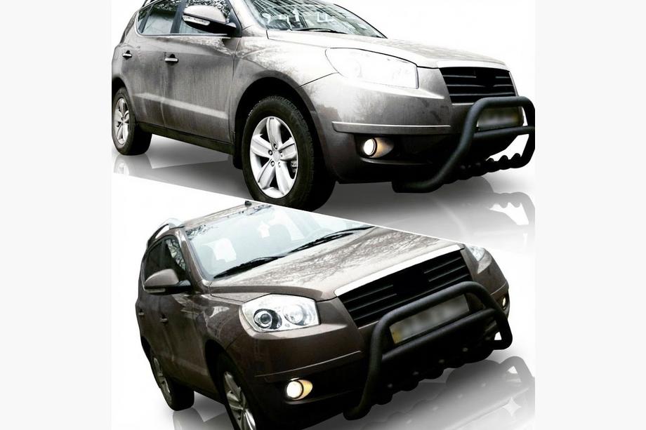 Geely Emgrand X7 2011– Kængurubøjle WT003 Black (rustfrit stål) Image