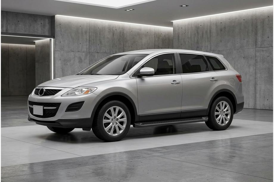 Mazda CX-9 2007–2016 Allmond Black sidetrin (2 stk., aluminium) Image