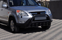 Honda CRV 2001–2006 Kængurubøjle WT003 Black (rustfrit stål) foto 5