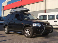 Honda CRV 2001–2006 Kængurubøjle WT003 Black (rustfrit stål) foto 3