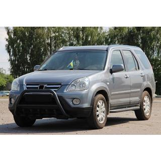 Kængurubøjle WT003 Black (rustfrit stål) Honda CRV 2001–2006 foto 1