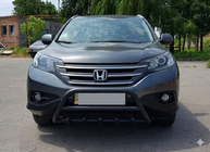 Honda CRV 2012–2016 Frontbøjle WT003 Black (rustfrit stål) foto 1