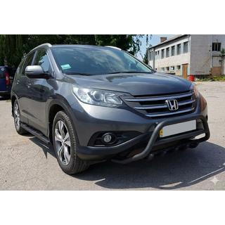 Frontbøjle WT003 Black (rustfrit stål) Honda CRV 2012–2016 foto 3