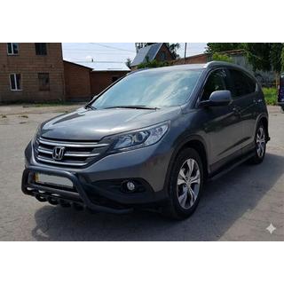 Frontbøjle WT003 Black (rustfrit stål) Honda CRV 2012–2016 foto 4