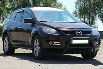 Mazda CX-7 2006–2012 Frontbøjle WT003 Black (rustfrit stål) foto 4