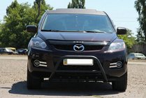 Mazda CX-7 2006–2012 Frontbøjle WT003 Black (rustfrit stål) foto 3