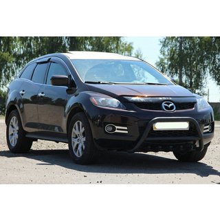 Frontbøjle WT003 Black (rustfrit stål) Mazda CX-7 2006–2012 foto 4
