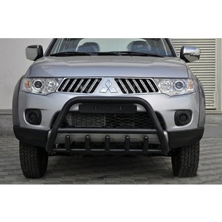 Kængurubøjle WT003 Black (rustfrit stål) Mitsubishi L200 2006–2015 foto 3