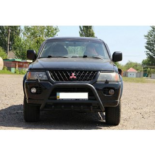 Bullbar WT003 Black (rustfrit stål) foto 4