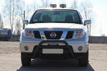 Nissan Pathfinder R51 2005–2014 Bullbar WT003 Black (rustfrit stål) foto 5