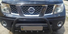 Nissan Pathfinder R51 2005–2014 Bullbar WT003 Black (rustfrit stål) foto 3