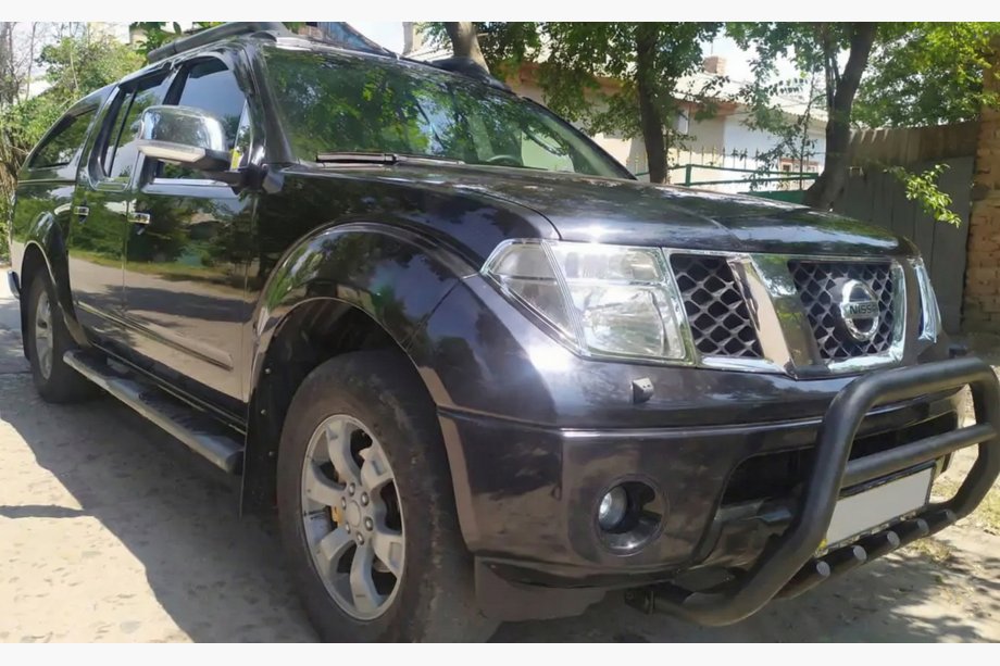 Nissan Pathfinder R51 2005–2014 Bullbar WT003 Black (rustfrit stål) Image