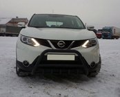Nissan Qashqai 2014–2021 Bullbar WT003 Black (rustfrit stål) foto 3
