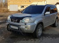 Nissan X-trail T31 2007–2014 Frontbøjle WT003 Black (rustfrit stål) foto 11