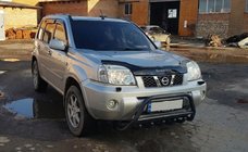 Nissan X-trail T31 2007–2014 Frontbøjle WT003 Black (rustfrit stål) foto 10