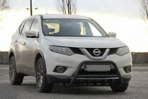 Nissan X-trail T32/Rogue 2014–2021 Bullbar WT003 Black (rustfrit stål) foto 1