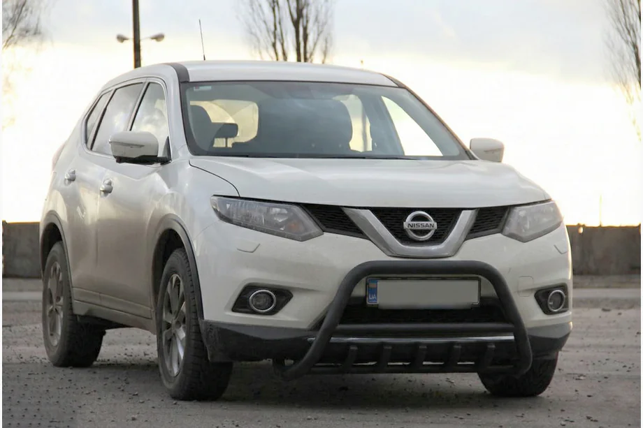 Nissan X-trail T32/Rogue 2014–2021 Bullbar WT003 Black (rustfrit stål) Image