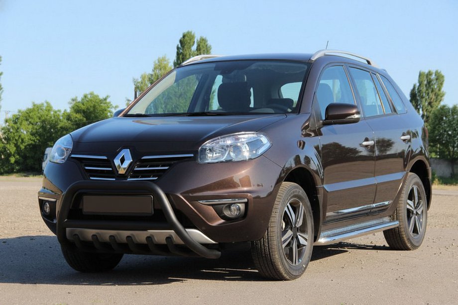 Renault Koleos 2008–2016 Kængurubøjle WT003 Black (rustfrit stål) Foto 1
