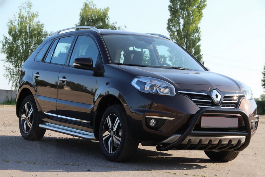 Renault Koleos 2008–2016 Kængurubøjle WT003 Black (rustfrit stål) Foto 4