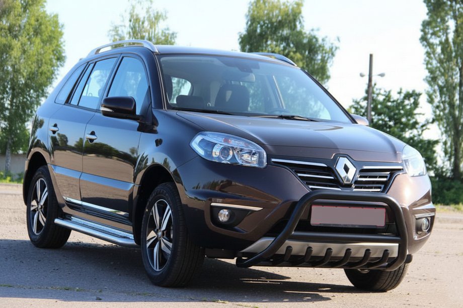 Renault Koleos 2008–2016 Kængurubøjle WT003 Black (rustfrit stål) Foto 5