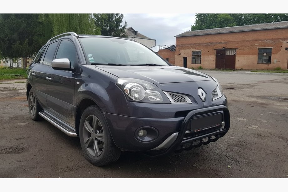 Renault Koleos 2008–2016 Kængurubøjle WT003 Black (rustfrit stål) Foto 6