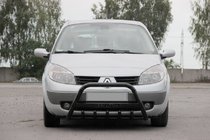 Renault Scenic/Grand 2003–2009 Kængurubøjle WT004 Black (rustfrit stål) foto 1
