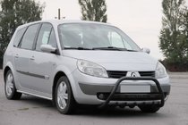 Renault Scenic/Grand 2003–2009 Kængurubøjle WT004 Black (rustfrit stål) foto 2