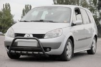 Renault Scenic/Grand 2003–2009 Kængurubøjle WT004 Black (rustfrit stål) foto 3