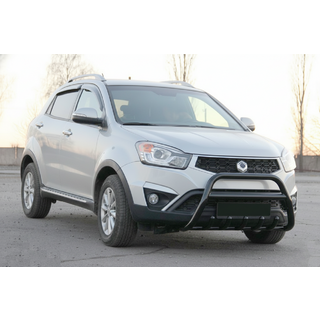 Kængurubøjle WT003 Black (rustfrit stål) SsangYong Korando 2010–2019 foto 1