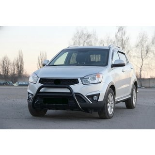 Kængurubøjle WT003 Black (rustfrit stål) SsangYong Korando 2010–2019 foto 3