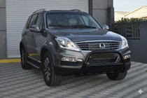 SsangYong Rexton I 2001–2017 Bullbar WT003 Black (rustfrit stål) foto 3