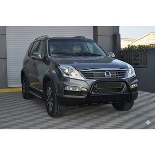 Bullbar WT003 Black (rustfrit stål) SsangYong Rexton I 2001–2017 foto 3