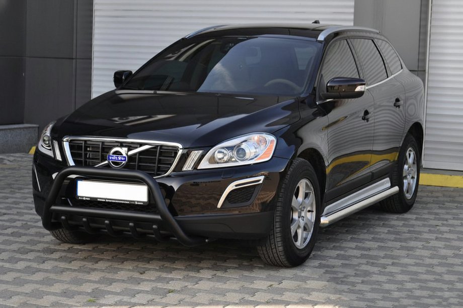 Volvo XC60 2009–2017 Bullbar WT003 Black (rustfrit stål) Image