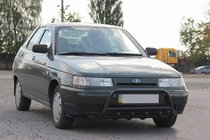 VAZ 2110-21115 1995–2015 Kængurubøjle WT003 Black 60 mm (rustfrit stål) foto 2
