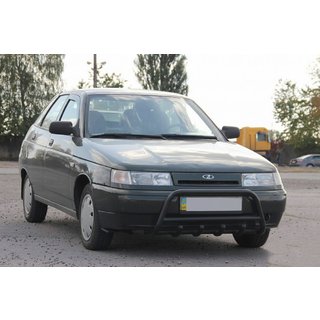 Kængurubøjle WT003 Black 60 mm (rustfrit stål) ВАЗ 2110-21115 1995–2015 foto 2