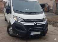 Fiat Ducato 2006–2025 Frontbøjle WT003 Black (rustfrit stål) foto 1