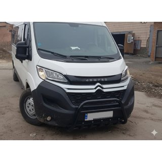 Frontbøjle WT003 Black (rustfrit stål) Citroen Jumper 2007–2025 foto 1