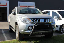 Mitsubishi L200 2015–2024 Bullbar WT003 Black (rustfrit stål) foto 4