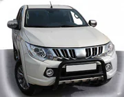Mitsubishi L200 2015–2024 Bullbar WT003 Black (rustfrit stål) foto 3