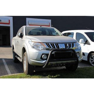 Bullbar WT003 Black (rustfrit stål) Mitsubishi L200 2015–2024 foto 4